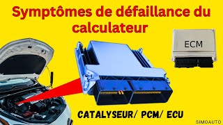 Les symptômes de défaillance du calculateur de gestion moteur  SIMOAUTO [upl. by Cirle198]