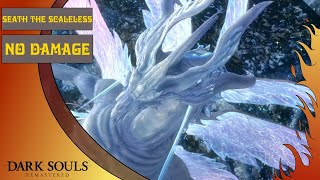 Dark Souls Remastered 22  Seath the Scaleless No Damage Tail Cut [upl. by Anitnatsnoc155]