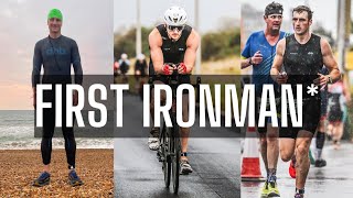 I SurvivedAlmost All Of It  My First Ironman 703 Triathlon  training race day thoughts [upl. by Nimesay]