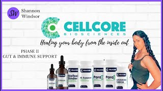 Cellcore Phase II Gut amp Immune Support while Detoxifying Toxins amp Clearing Parasites [upl. by Goodman]