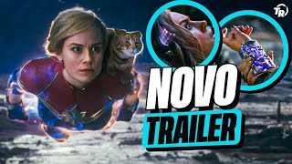 NOVO TRAILER de AS MARVELS [upl. by Ytsanyd]