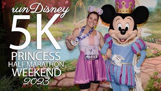 5K  runDisney Princess Half Marathon Weekend  2023 [upl. by Navonoj]