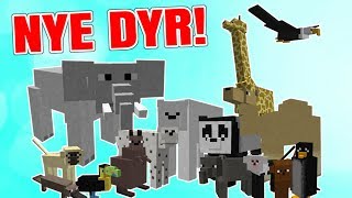 NYE DYR I MINECRAFT  Dansk [upl. by Nance35]