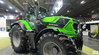 LAMMA Show 2024  DeutzFahr 8280 TTV Agrotron 61 Litre 6Cyl Twin Turbo Diesel Tractor 287 HP [upl. by Annej597]