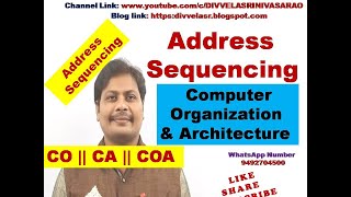 Address Sequencing  Microprogram Sequencer  Computer Organization and Architecture  CO  CA [upl. by Orimisac221]