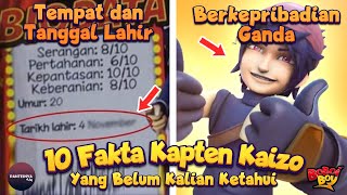 10 Fakta Kapten Kaizo Yang Belum Kalian Ketahui [upl. by Notlek]