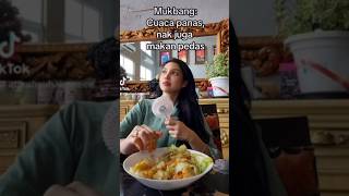 Datin Atikah Suhaime  Mukbang  Cuaca panas nak juga makan pedas [upl. by Lorrin]