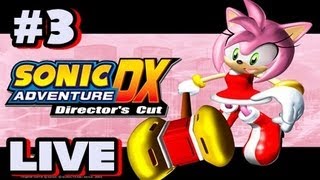 Sonic Adventure DX PS3  LIVESTREAM Playthrough Part 3 [upl. by Ayama530]