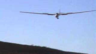 Glider Wheeldangling Accident [upl. by Enelkcaj]