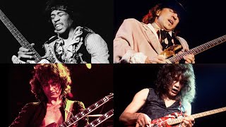 Top 100 Greatest Guitarists Of All Time [upl. by Assirok]