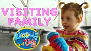 WoollyandTigOfficial Visiting Family  Kids TV Show  Toy Spider [upl. by Evets]