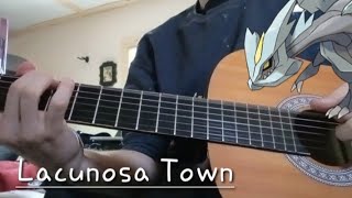 Guitar Cover Lacunosa Town Pokemon BW [upl. by Aihsekyw]