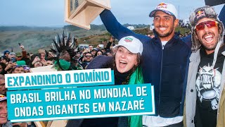 LUCAS CHUMBO PEDRO SCOOBY E MAYA GABEIRA TERMINAM NO TOPO EM NAZARÉ NO 1º DESAFIO DA WSL EM 2024 [upl. by Ness331]