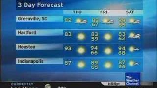 Trammell Starks on Local Forecast 3 [upl. by Anerom]