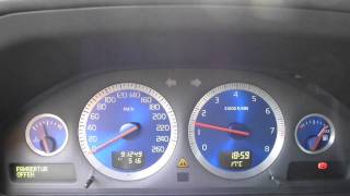 Volvo V70R  Exhaust sound  inside [upl. by Fabiano]