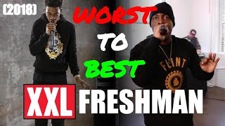 ALL 80 XXL Freshman Cyphers RANKED from Worst to Best UPDATED 2018 [upl. by Mij]