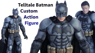 Batman The Telltale Series  Batman Custom Action Figure [upl. by Guod158]