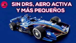 Así serán los F1 2026 sin DRS y más pequeños  SoyMotorcom [upl. by Ynos]