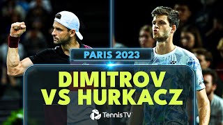 Grigor Dimitrov vs Hubert Hurkacz Highlights  Paris 2023 [upl. by Atul]