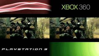 Resident Evil 5  PS3 Vs Xbox 360 Comparison HD [upl. by Giana]