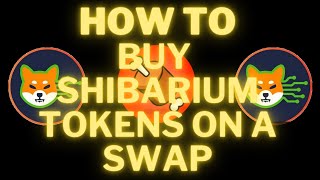 HOW TO BUY SHIBARIUM TOKENS ON A SWAP USING BONE SHIBASWAP TOKEN AS GAS [upl. by Bonner71]