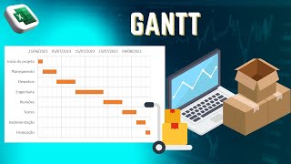 📊 Como hacer un DIAGRAMA de GANTT en Excel Super Fácil 2023 [upl. by Aloisius]