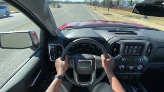 2022 GMC Sierra 1500 Limited Denali 62 POV Test Drive amp Review [upl. by Reid819]