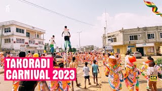 Takoradi Street Masquerade Carnival 2023 [upl. by Enirod]