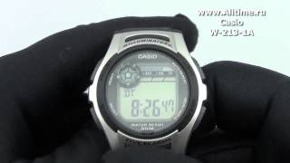 Мужские японские наручные часы Casio W2131A [upl. by Ravo834]