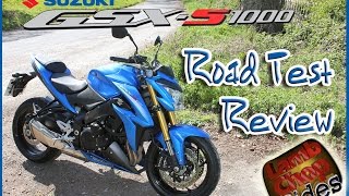 Suzuki GSXS1000  Test Ride and Review 60fps [upl. by Aillicirp]