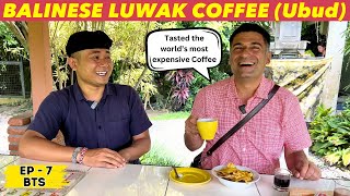 EP  7 BTS Ubud to Nusa Penida  Lumbung Sari Luwak Coffee  Sanur  Bali Indonesia [upl. by Cumine]