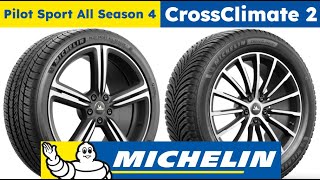 Michelin Pilot Sport All Season 4 vs Michelin Cross Climate 2 [upl. by Inwat]