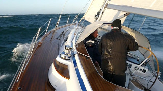 On Test Hallberg Rassy 44 [upl. by Oluap]