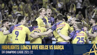 HIGHLIGHTS  Lomza Vive Kielce vs Barça  Round 8  EHF Champions League 202122 [upl. by Isabelle]