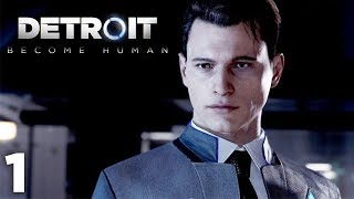 THIS GAME STARTS OFF WAY TOO INTENSE  Detroit Become Human  Lets Play  Part 1 [upl. by Nylhsa410]