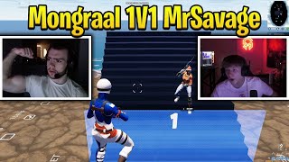 MrSavage VS Mongraal 1v1 Buildfights [upl. by Atipul]