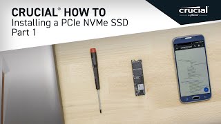 Part 1 of 4  Installing a Crucial® M2 PCIe NVMe SSD Prep [upl. by Idur]