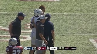 Butler player gets cracked [upl. by Attiuqehs]