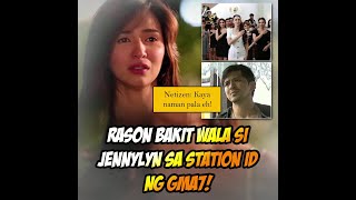 Tunay na rason bakit wala si Jennylyn sa station ID ng GMA7 [upl. by Hepza]