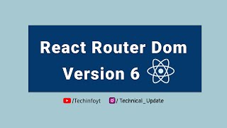 React Router Dom V6  Complete Tutorial With Example [upl. by Eiromem151]