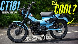 New Honda CT125 Review  5Speed More Horsepower  More [upl. by Zippora]