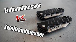 Waffengesetz Einhandmesser vs Zweihandmesser   Verlosung [upl. by Mellicent]