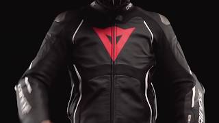 Dainese Tuono DAir® Airbag Motorcycle Leather Jacket [upl. by Luapnaes]