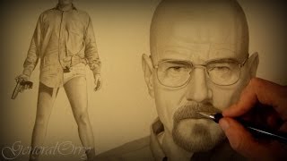 Drawing quotBreaking Badquot Jesse Walter amp Heisenberg [upl. by Nywles734]