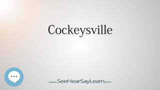 Cockeysville How to Pronounce Cities of the World💬⭐🌍✅ [upl. by Samira]