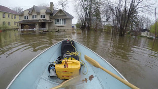 GOPR0768  Hurtubise inondations 2017 [upl. by Noivart]