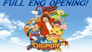 Digimon Data Squad Full English Opening Unleash Your Soul w Lyrics ExtendedRemix [upl. by Suolhcin]