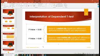 Video 115 Dependent T test Wilcoxon Signed rank Test Day 2 [upl. by Enomyar]