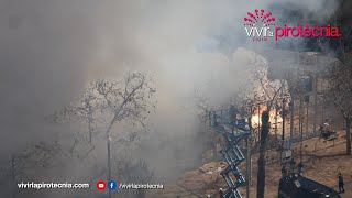 Fallas de Valencia 2024 Mascletà Domingo 17 de Marzo 2024 Pirotecnia Caballer FX [upl. by Gianina]