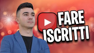 Come Fare 100 Veri Iscritti Su Youtube [upl. by Enirehtak]